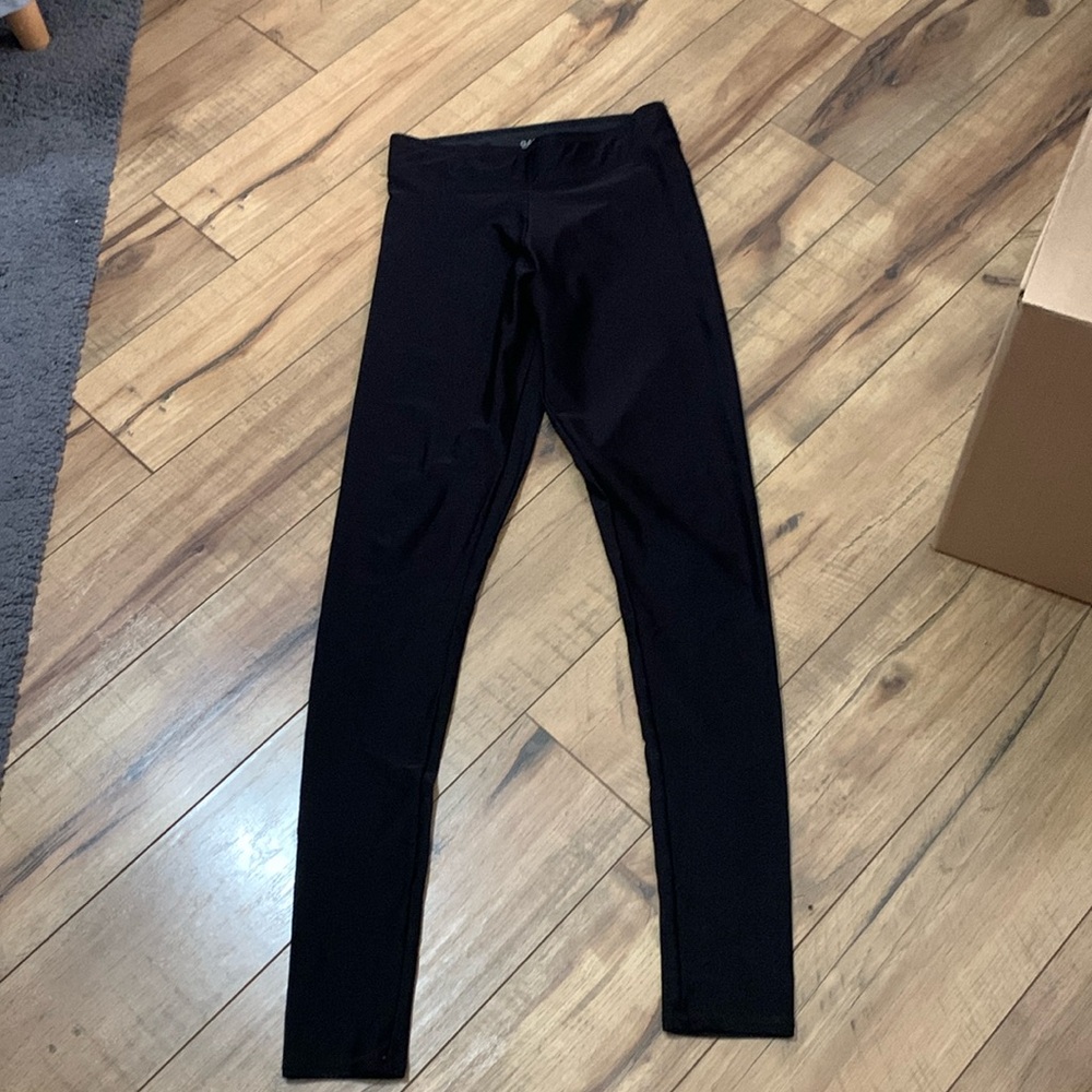 Garage black leggings small